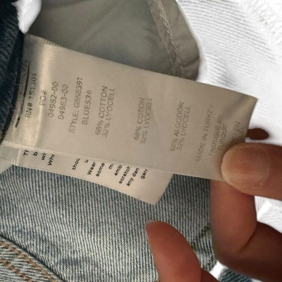 Size 2 26 good American straight jeans in excellent like-new condition - Picture 7 of 7